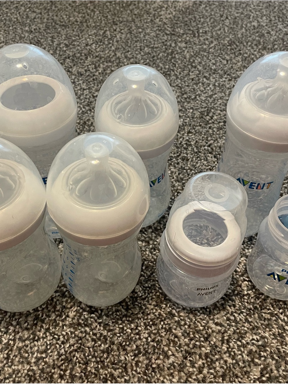 Philips AVENT Clear Baby Bottle Set